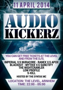 2014-04-11 – Audio Kickerz – The Level