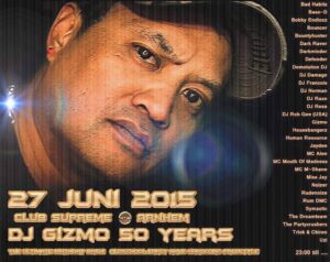 2015-06-27 – Gizmo – Birthday Bash – Gizmo – 50 jaar – Club Supreme