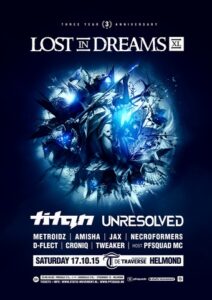2015-10-17 – Lost in Dreams – XL – Three Year Anniversary – Traverse