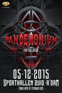 2015-12-05 – Pandemonium – The Religion – Sporthallen Zuid